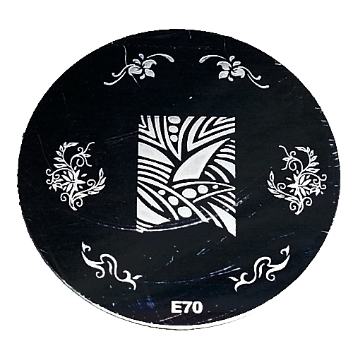 Stamping plate / motivbricka E70