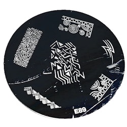 Stamping plate / motivbricka E89