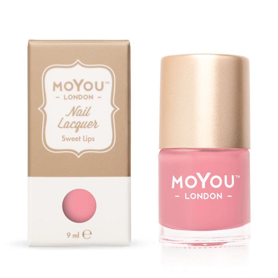 MoYou London Nail Art Stamping Polish 9 ml, Sweet Lips