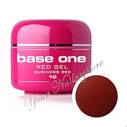 Base One Red UV-Gel 5g, 10 Business Red