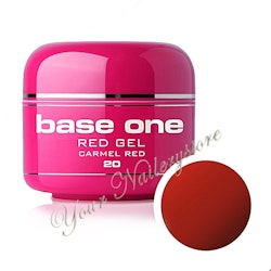 Base One Colour UV-Gel 5g, 20 Caramel Red