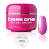 Base One Colour UV-Gel 5g metallic, 35 Pink Pop