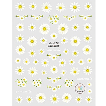 Nagelstickers blandade, CA-016 blommor