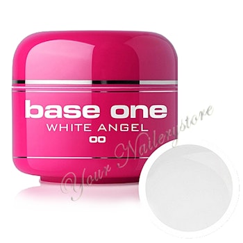 Base One Colour UV-Gel 5g, 00 White Angel