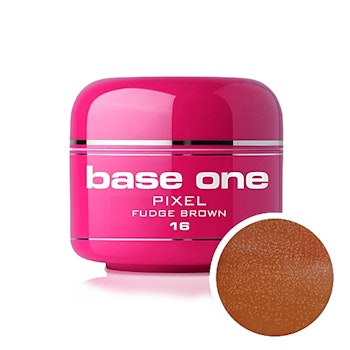 Base One Pixel UV-gel 5g, 16 Fudge Brown