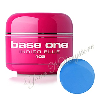 Base One Colour UV-Gel 5g, 102 Indigo Blue