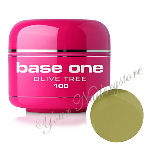 Base One Colour UV-Gel 5g, 100 Olive Tree