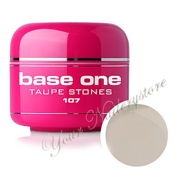 Base One Colour UV-Gel 5g, 107 Taupe Stones