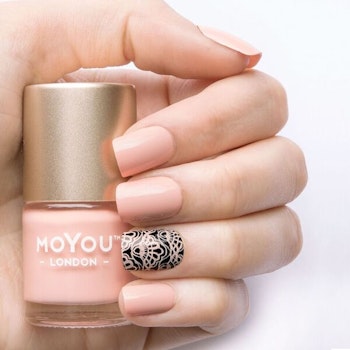 MoYou London Nail Art Stamping Polish 9 ml, Skin Silk