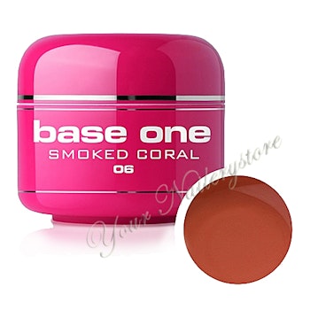 Base One Colour UV-Gel 5g, 06 Smoked Coral