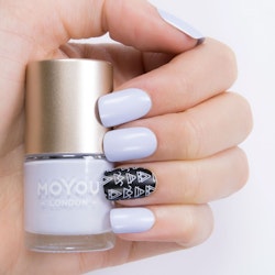 MoYou London Nail Art Stamping Polish 9 ml, Powder Blue