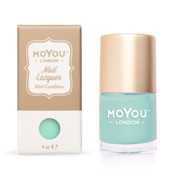 MoYou London Nail Art Stamping Polish 9 ml, Mint Condition