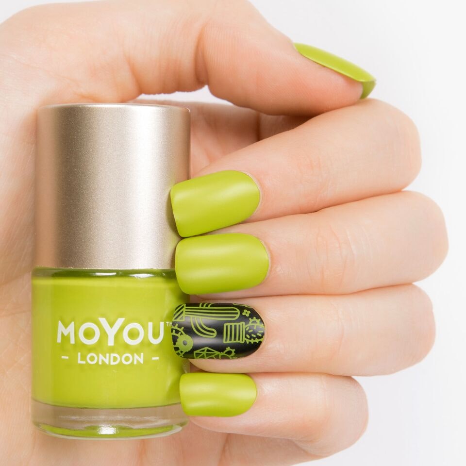 MoYou London Nail Art Stamping Polish 9 ml, Little Pickle