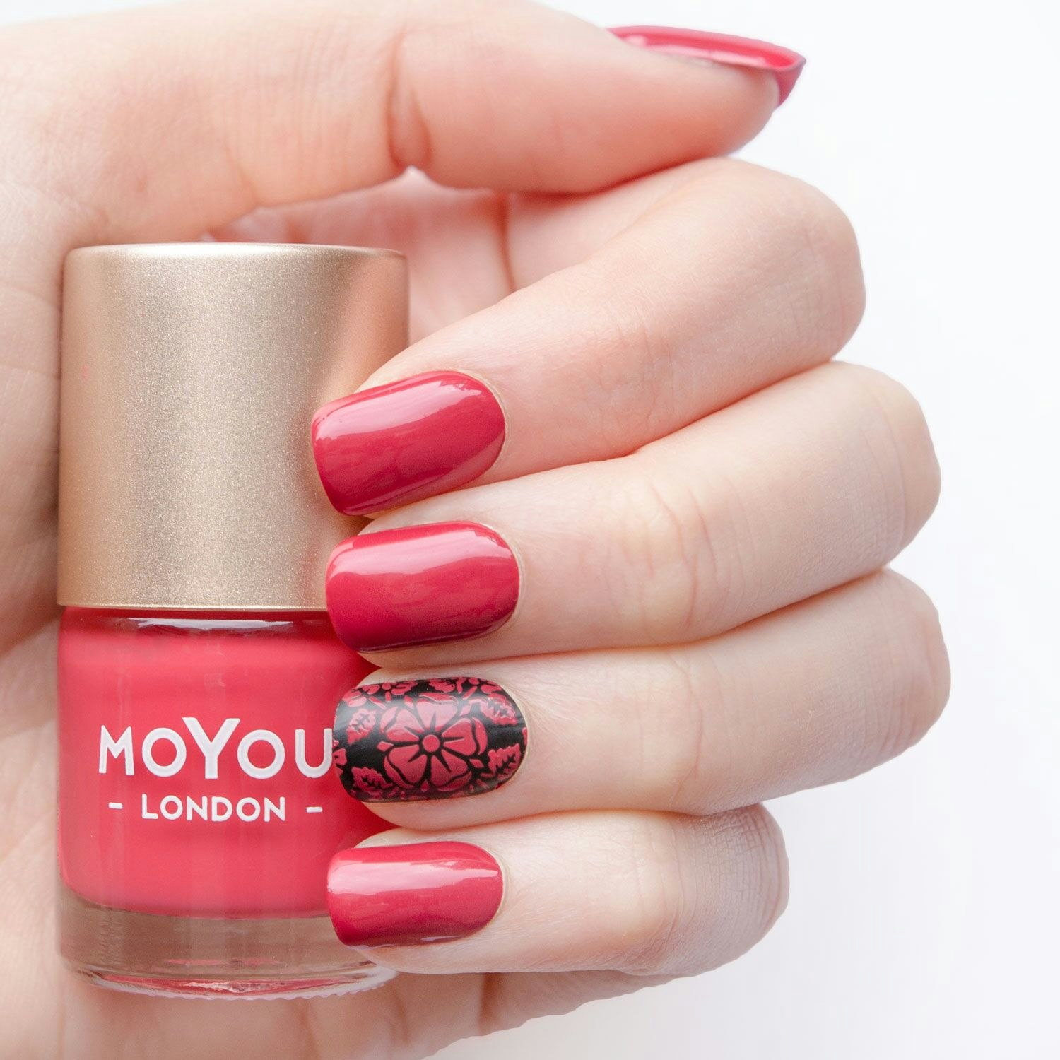 MoYou London Nail Art Stamping Polish 9 ml, Femme Fatale