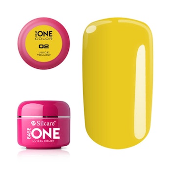 Base One Colour UV-Gel 5g, 02 Juice Yellow