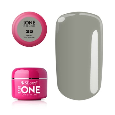 Base One Colour UV-Gel 5g, 35 Gray Shadow