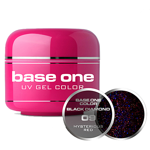 Base One Black Diamond UV-gel 5g, 09 Mysterious Red