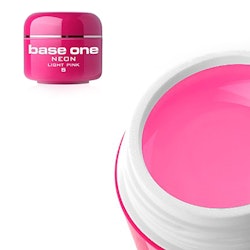 Base One Colour UV-Gel 5g neon, 03 Light Pink