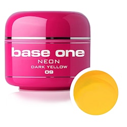 Base One Colour UV-Gel 5g neon, 09 Dark Yellow