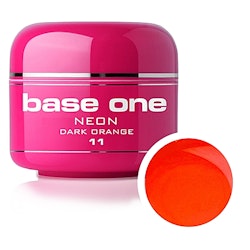 Base One Colour UV-Gel 5g neon, 11 Dark Orange