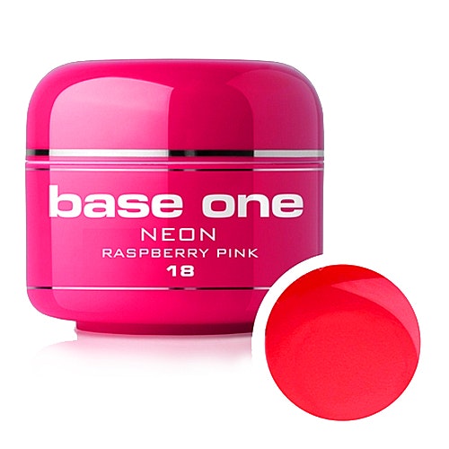 Base One Colour UV-Gel 5g neon, 18 Raspberry Pink