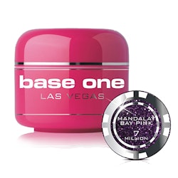 Base One Glitter UV-Gel 5g, Las Vegas - 07 Mandalay Bay Pink