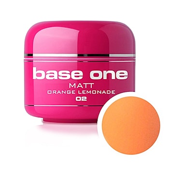 Base One Matt UV-Gel 5g, 02 Orange Lemonade