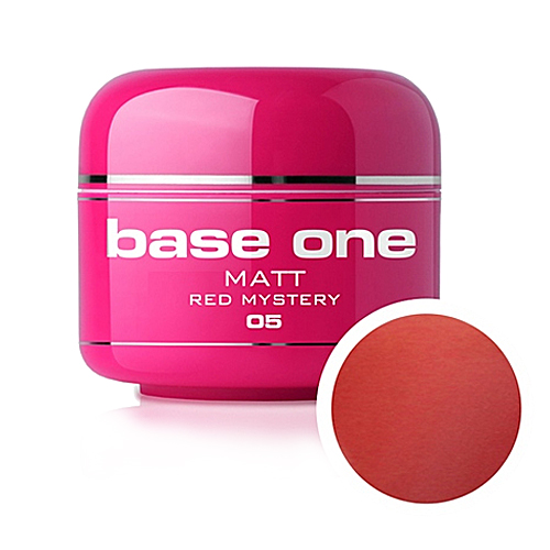 Base One Matt UV-Gel 5g, 05 Red Mystery