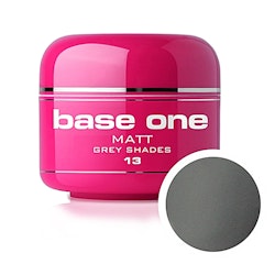 Base One Matt UV-Gel 5g, 13 Grey Shades