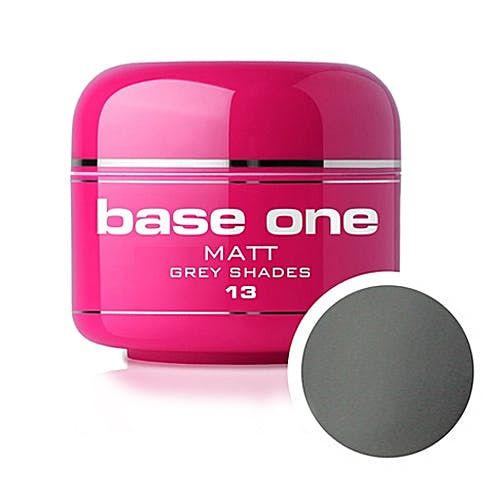 Base One Matt UV-Gel 5g, 13 Grey Shades