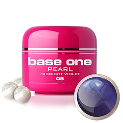 Base One Pearl UV-Gel 5g, 08 Midnight Violet