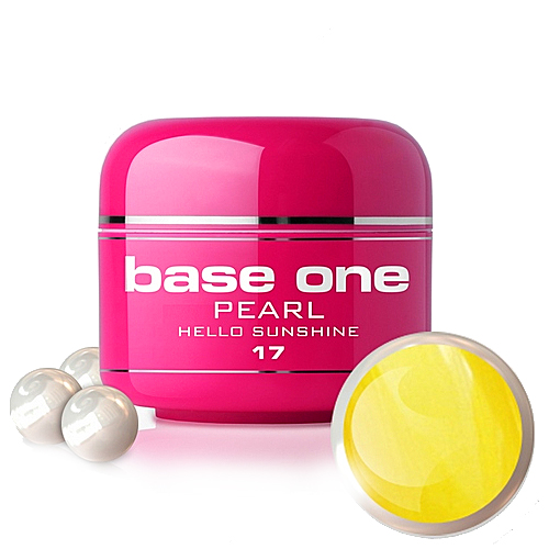 Base One Pearl UV-Gel 5g, 17 Hello Sunshine