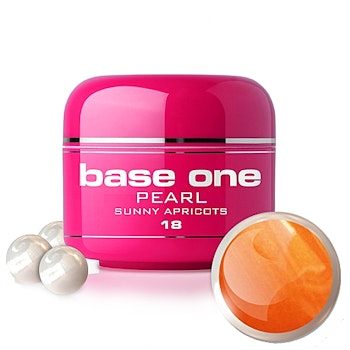 Base One Pearl UV-Gel 5g, 18 Sunny Apricots