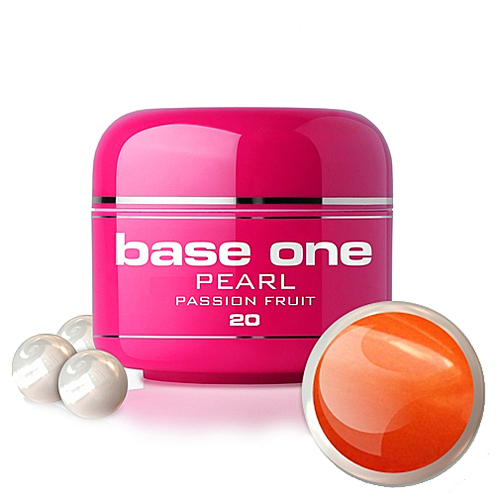 Base One Pearl UV-Gel 5g, 20 Passion Fruit