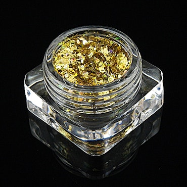 High Gloss Nail Glitter, no 8 Golden Sparkle