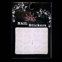 Nail tattoos silver, Y-005