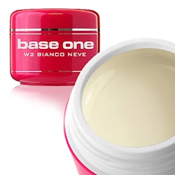 Base One White UV-Gel 5ml, Bianco Neve