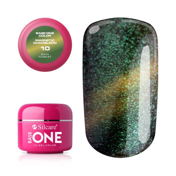 Base One Magnetic Chameleon UV-gel 5g, 10 Rain Forest