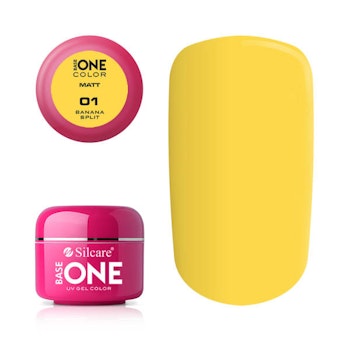 Base One Matt UV-Gel 5g, 01 Banana Split