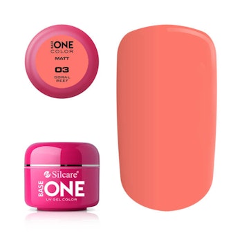 Base One Matt UV-Gel 5g, 03 Coral Reef