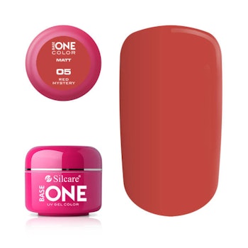 Base One Matt UV-Gel 5g, 05 Red Mystery