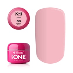Base One Matt UV-Gel 5g, 08 Cream Pink