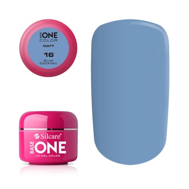 Base One Matt UV-Gel 5g, 16 Blue Cocktail
