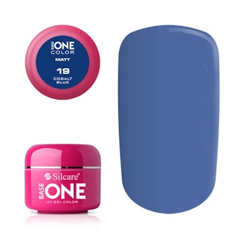 Base One Matt UV-Gel 5g, 19 Cobalt Blue