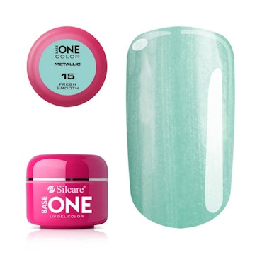 Base One Colour UV-Gel 5g metallic, 15 Fresh Smooth