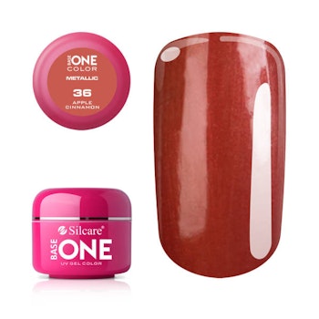 Base One Colour UV-Gel 5g metallic, 36 Apple Cinnamon