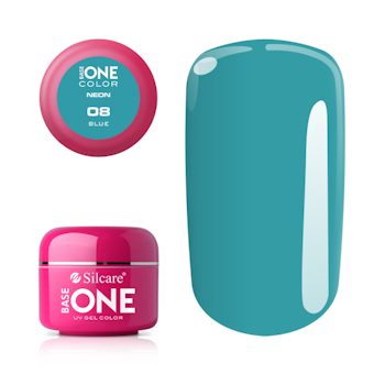 Base One Colour UV-Gel 5g neon, 08 Blue