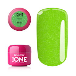 Base One Colour UV-Gel 5g neon, 22 Lime Tree