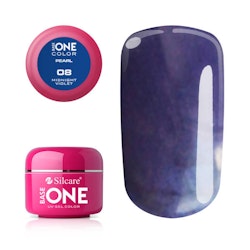 Base One Pearl UV-Gel 5g, 08 Midnight Violet