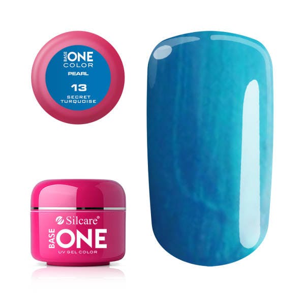 Base One Pearl UV-Gel 5g, 13 Secret Turquoise